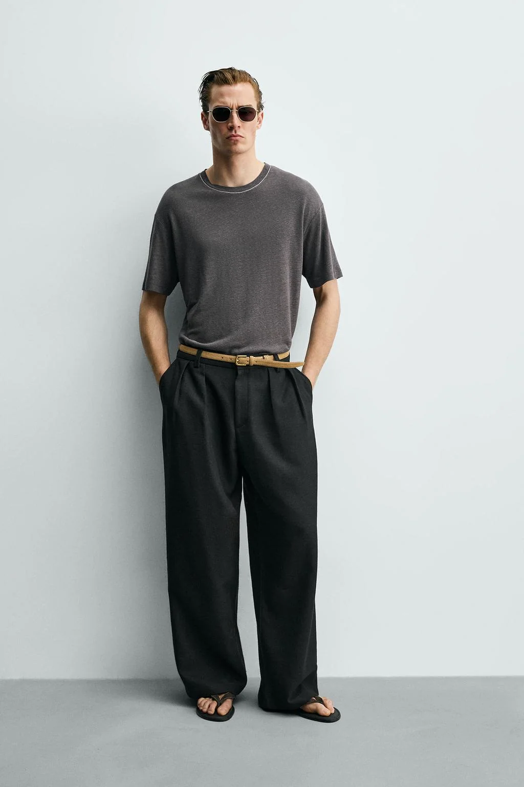 Футболка из вискозы и льна — Футболки