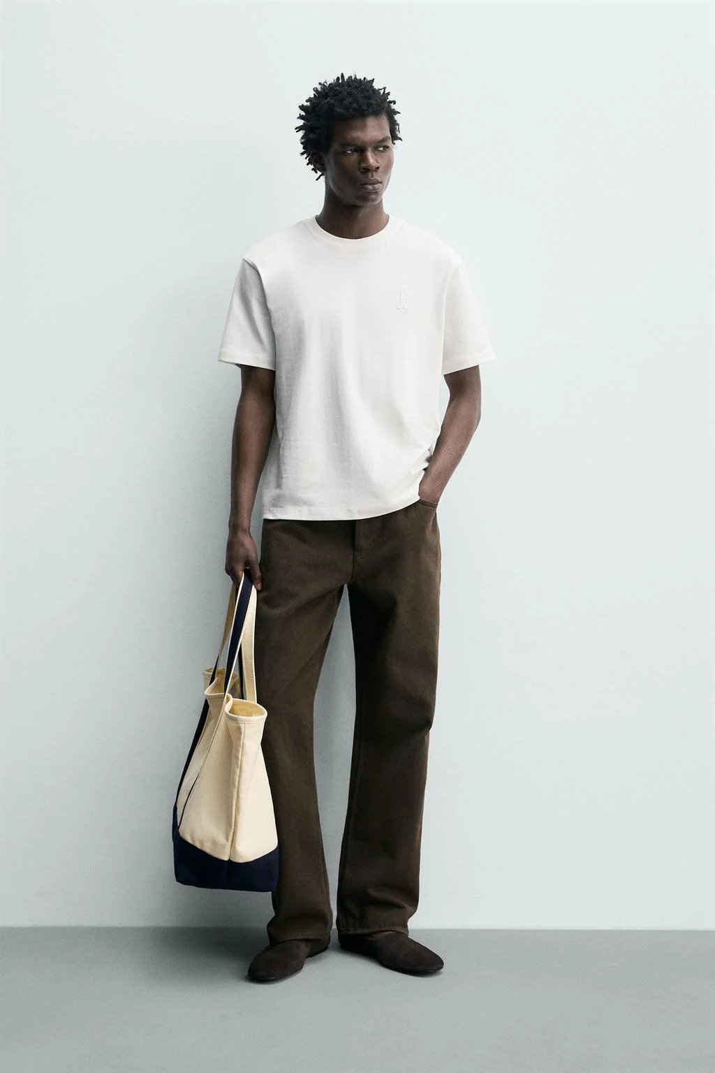 Футболка с вышивкой и фотопринтом — Футболки