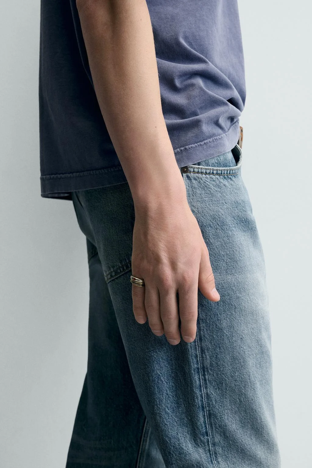 Набор из двух металлических колец — Бижутерия