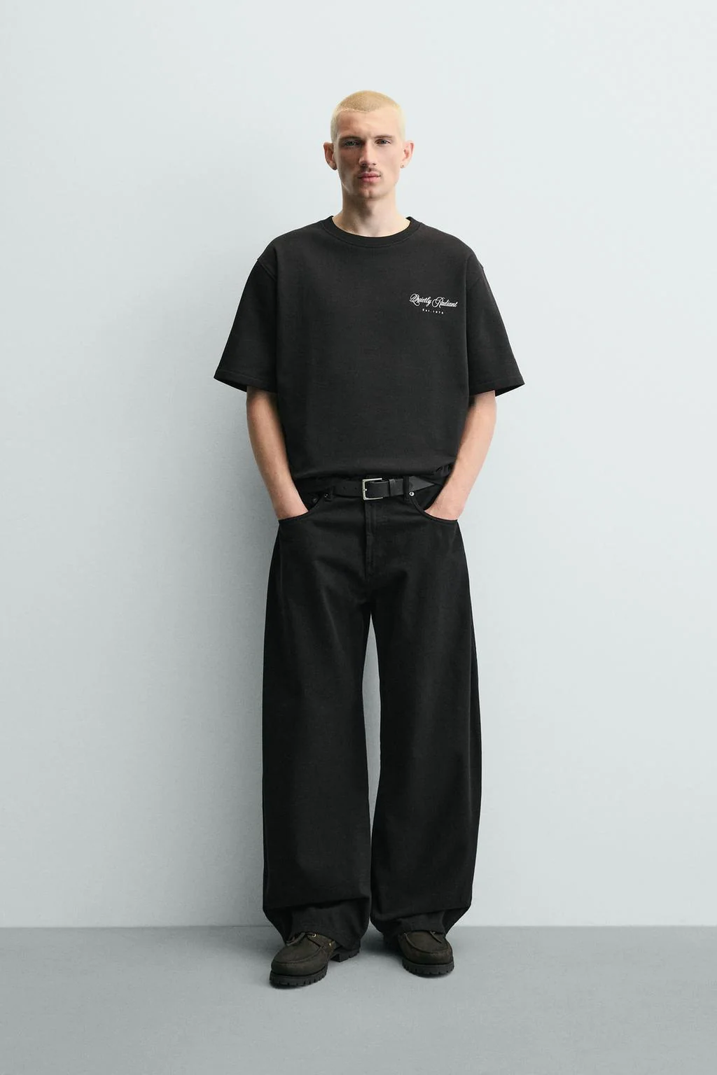 Футболка с принтом лозунга — Футболки