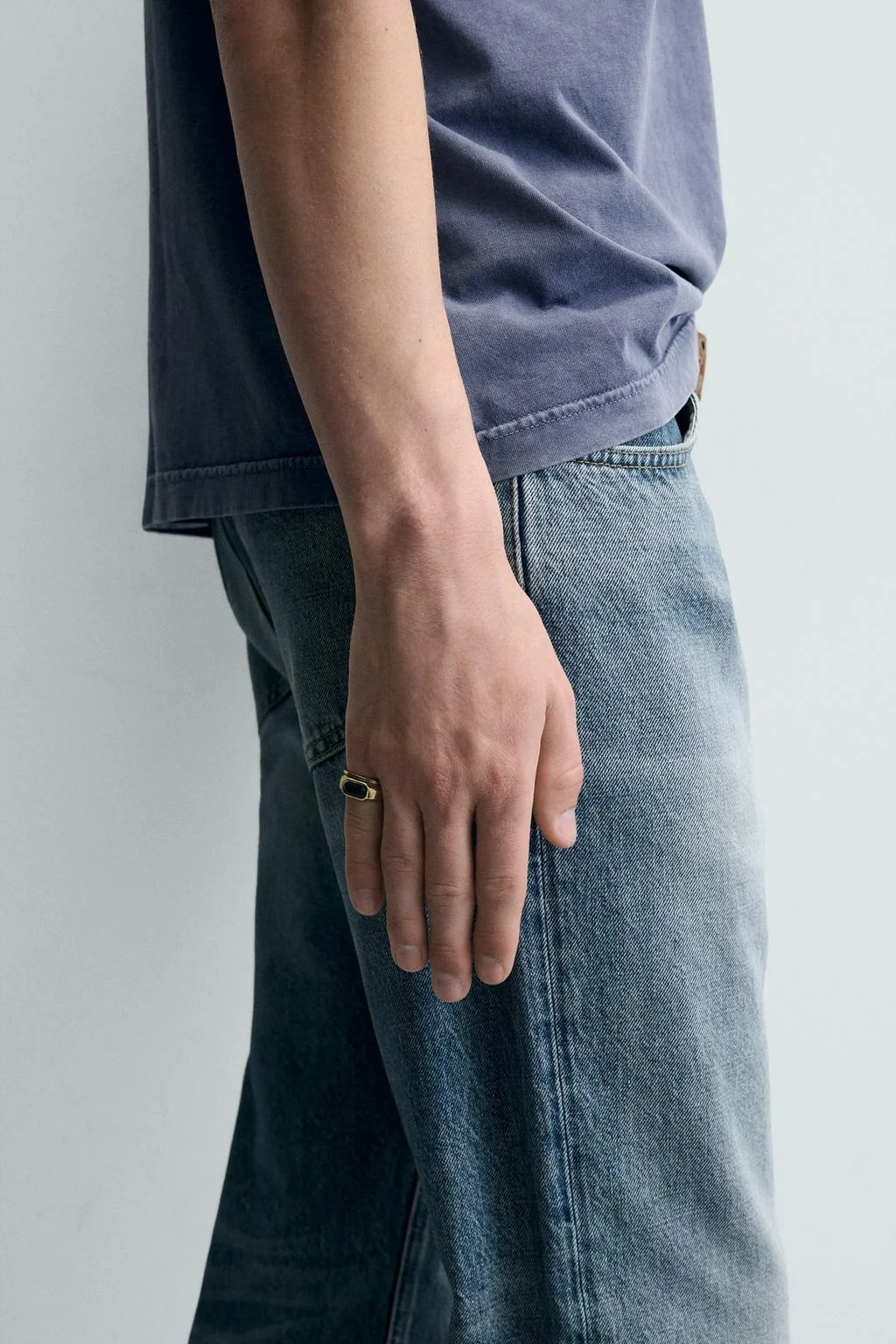 Набор из двух комбинированных металлических колец — Аксессуары