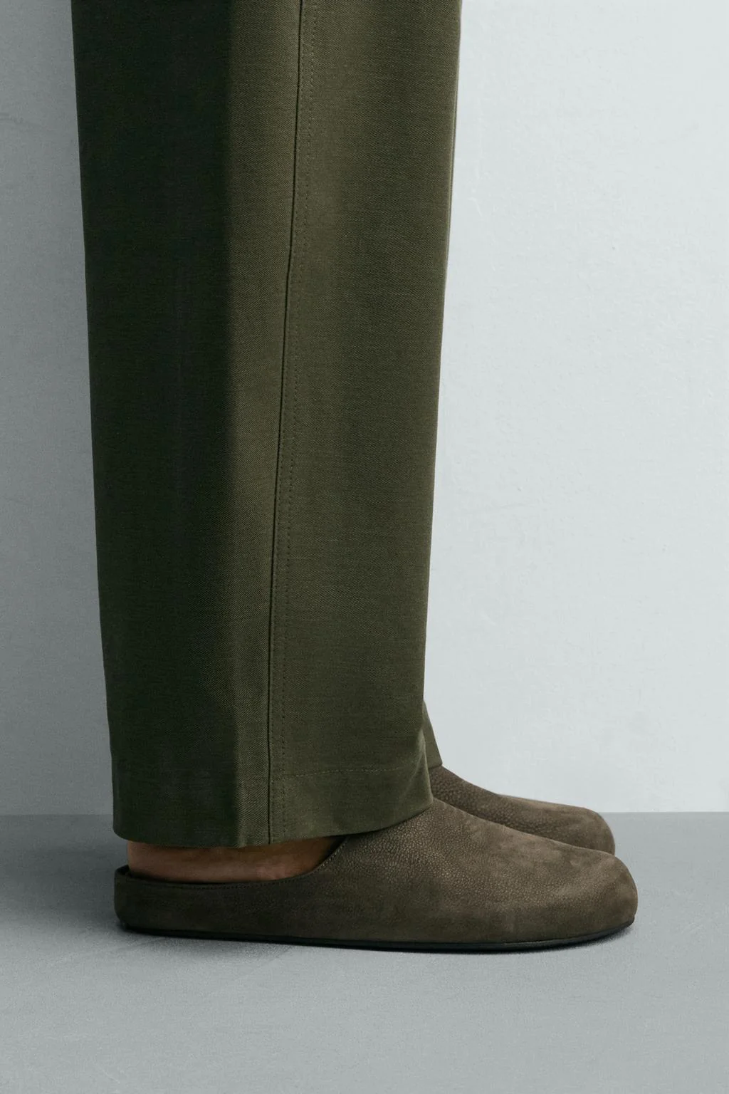 Кожаные балетки