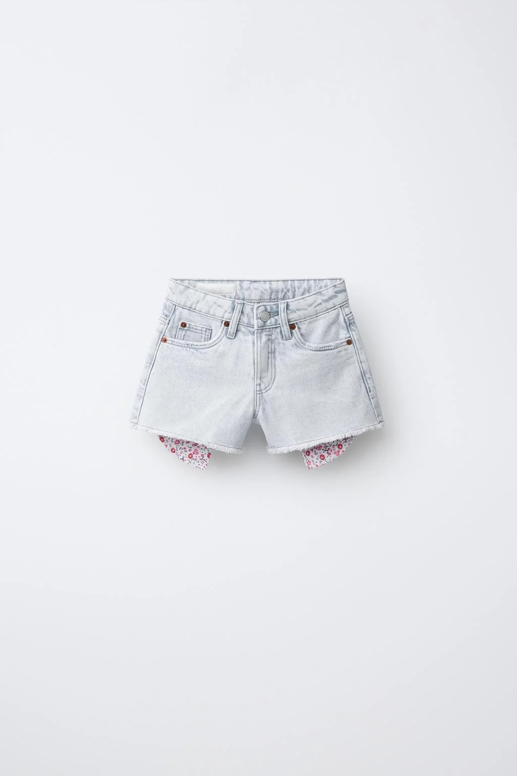 Бермуды из денима с цветочным звездным принтом — Концепции