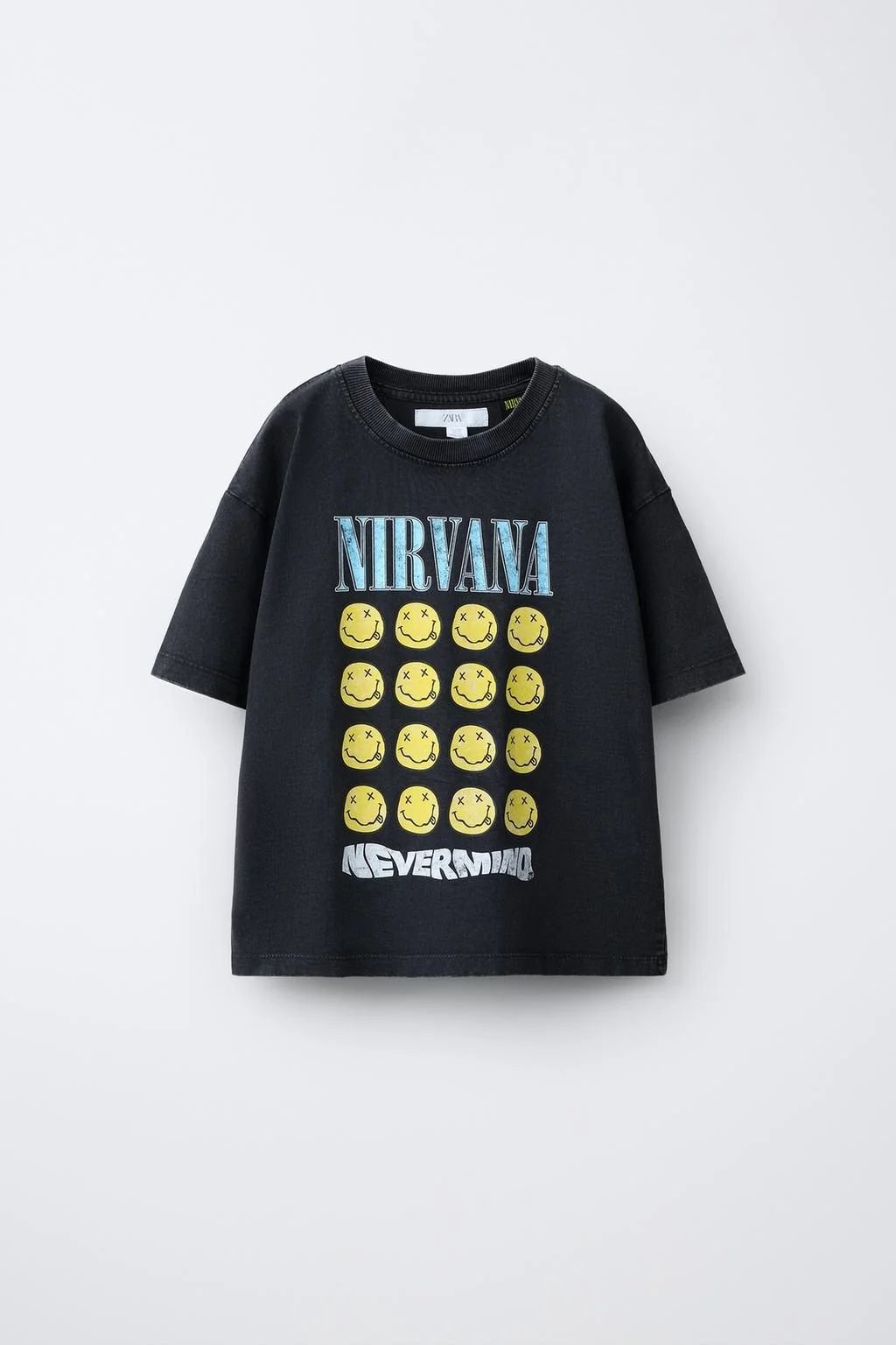 Футболка с эффектом выцветания Nirvana® — Концепции