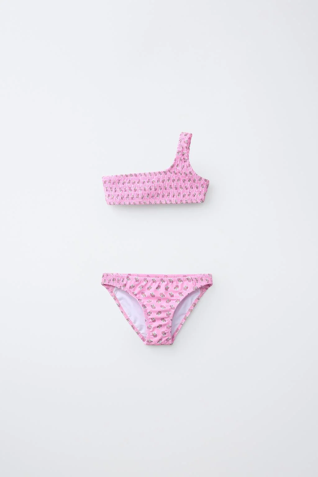 Бикини с драпировкой и цветочным принтом (6-14 лет) — Новинки