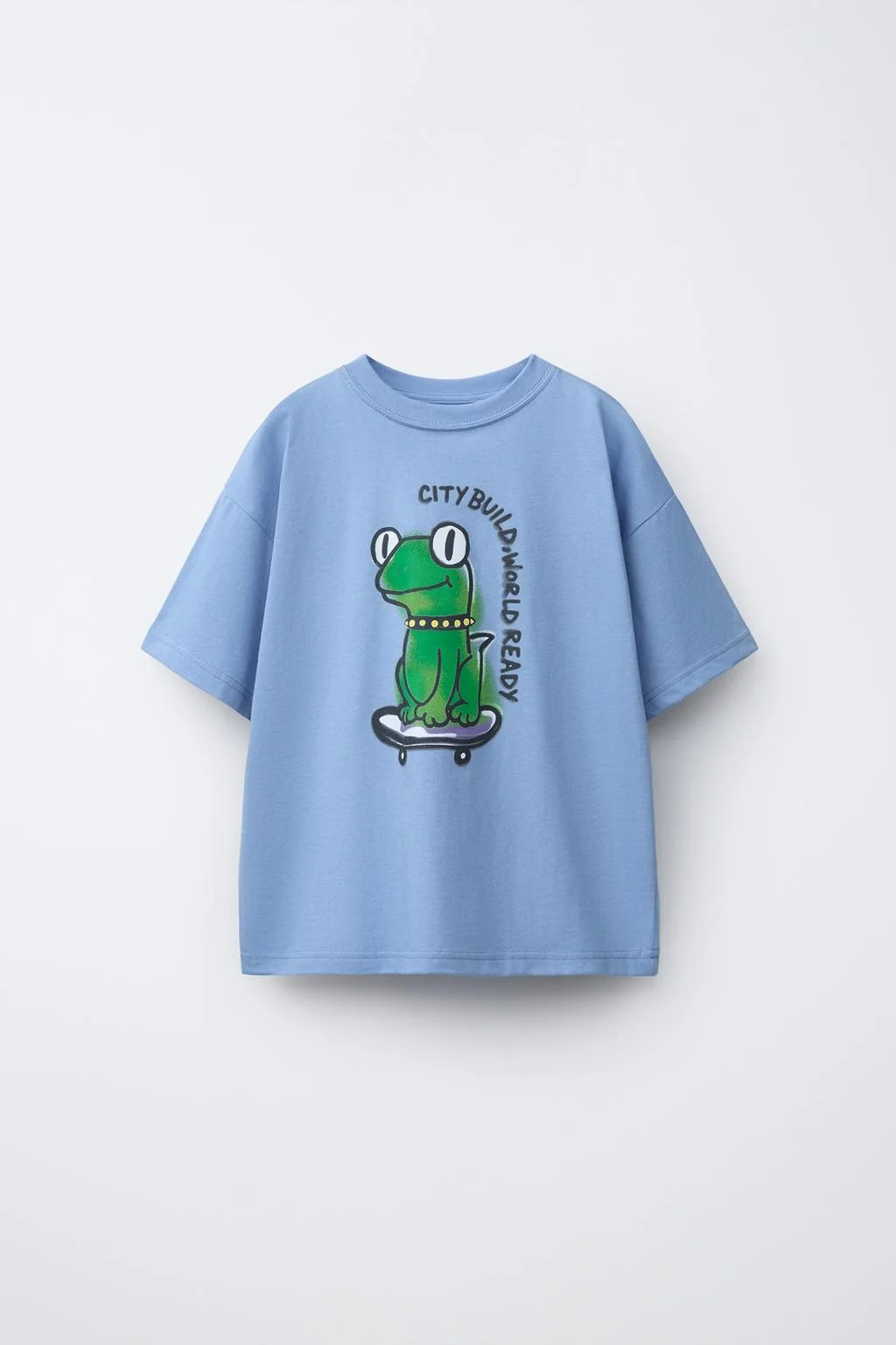 ФУТБОЛКА С ПРИНТОМ ЛЯГУШКИ