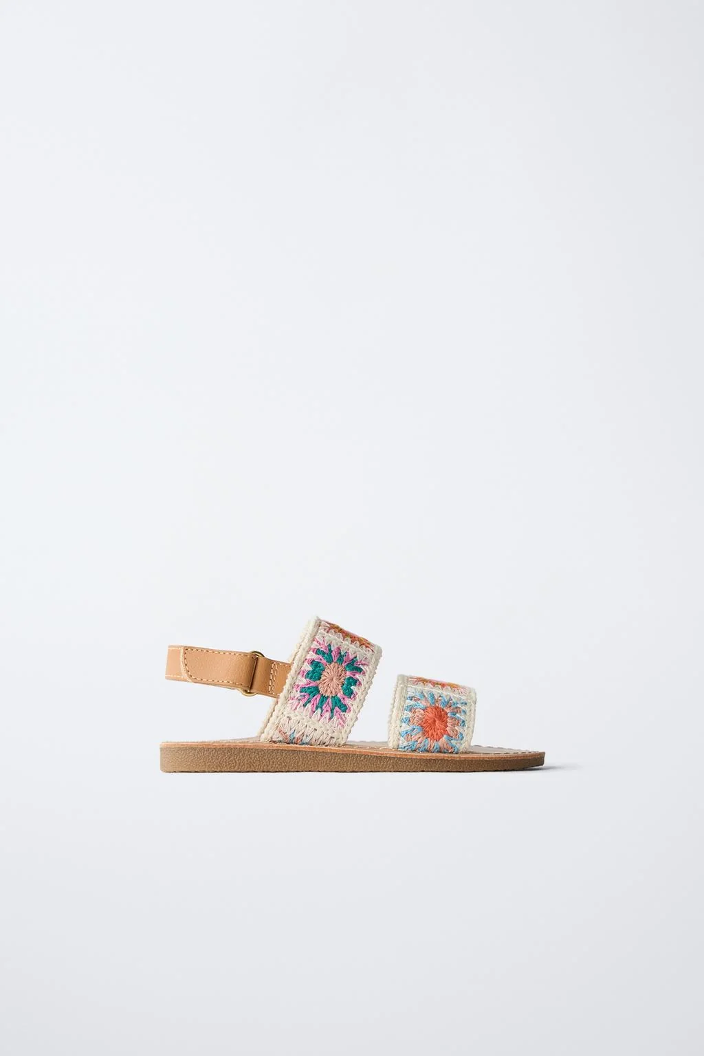 ВЯЗАНЫЕ САНДАЛИИ — 1,5 - 6 лет | девочка