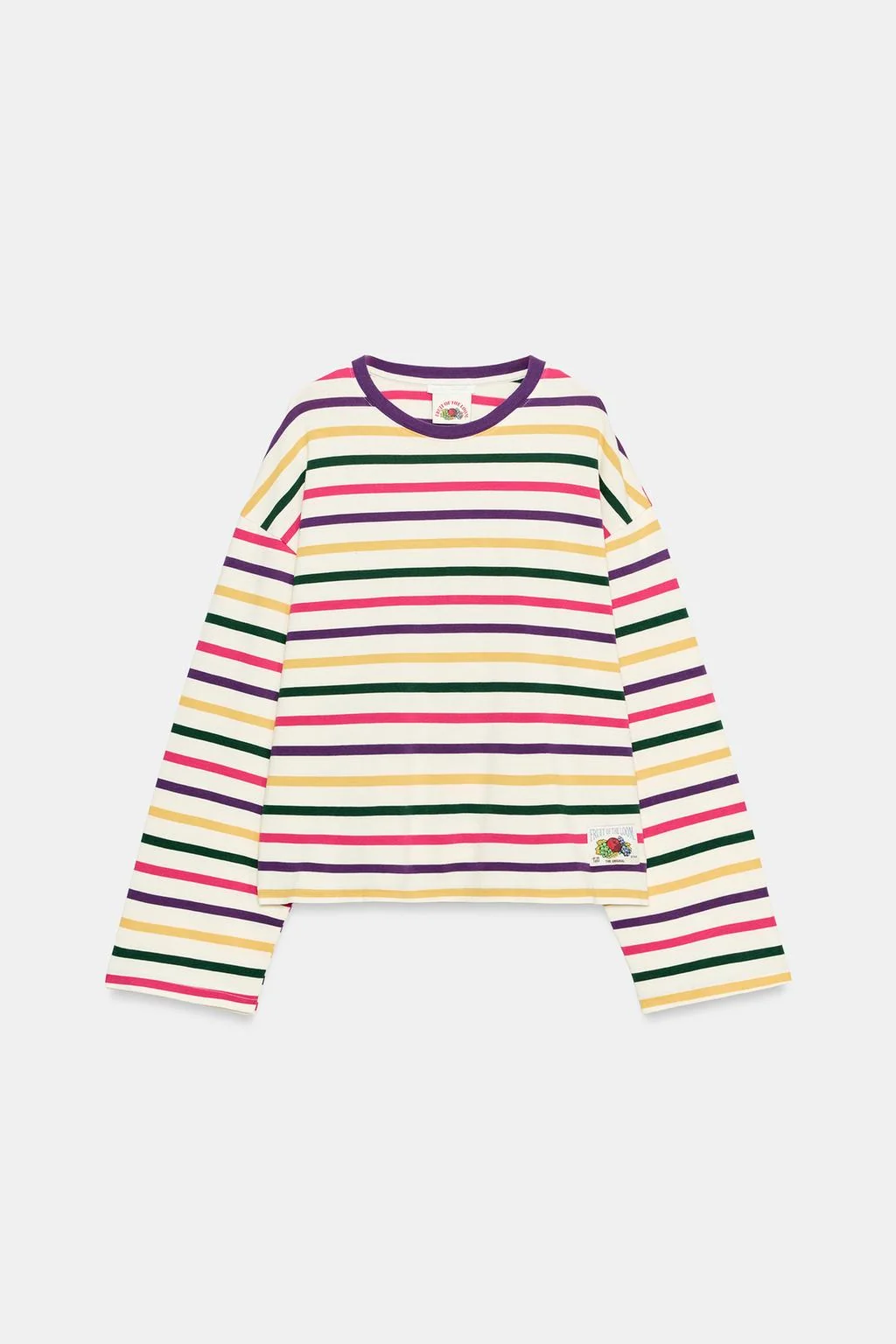 Полосатая футболка FRUIT OF THE LOOM™