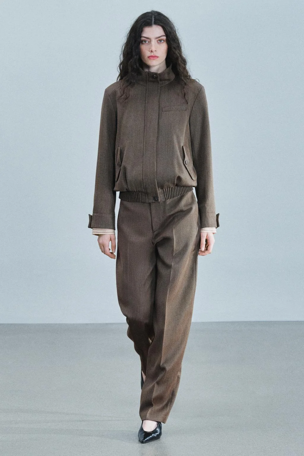 Жакет из шерстяной смеси ZW Collection