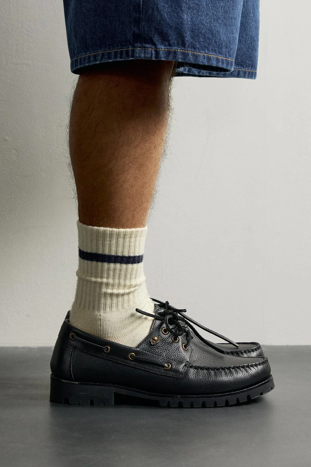 Кожаные палубные туфли Fruit of the Loom™