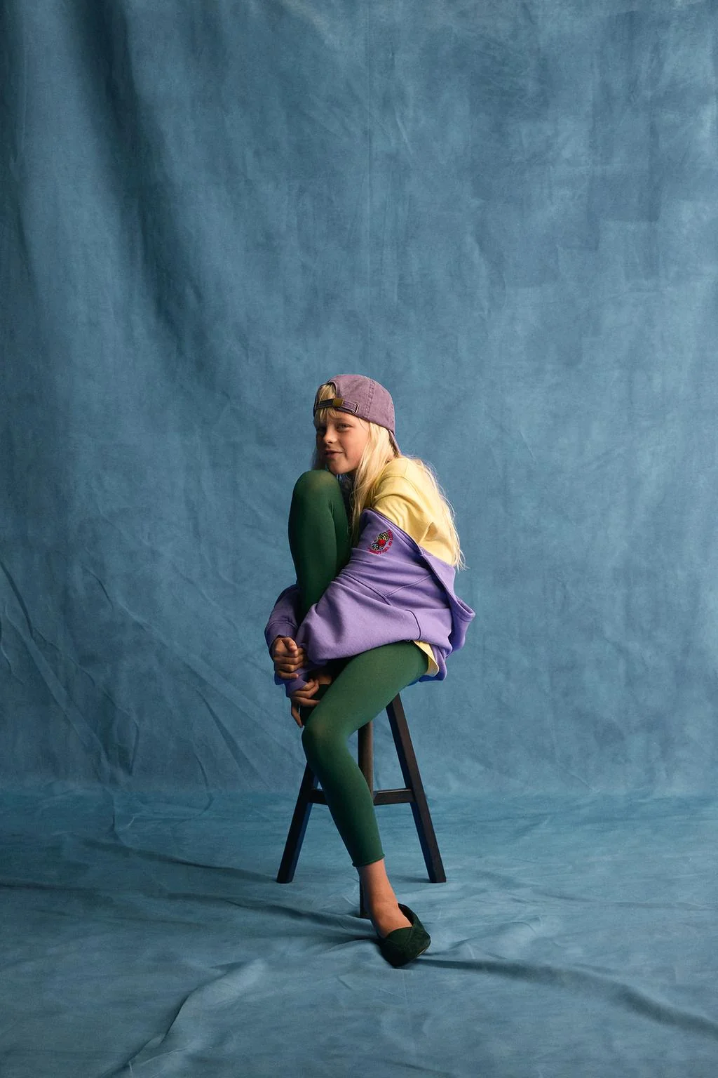 Контрастная футболка с вышивкой Fruit of the Loom™