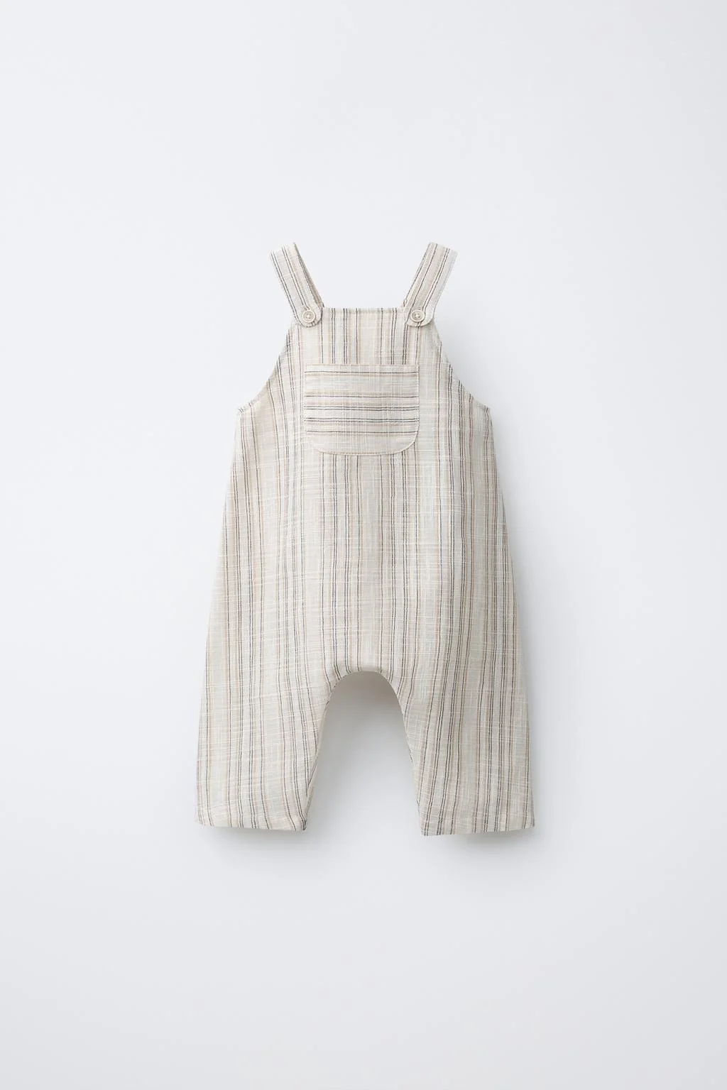 ДЛИННЫЕ КОМБИНЕЗОНЫ-БРЮКИ В ПОЛОСКУ — Малыши