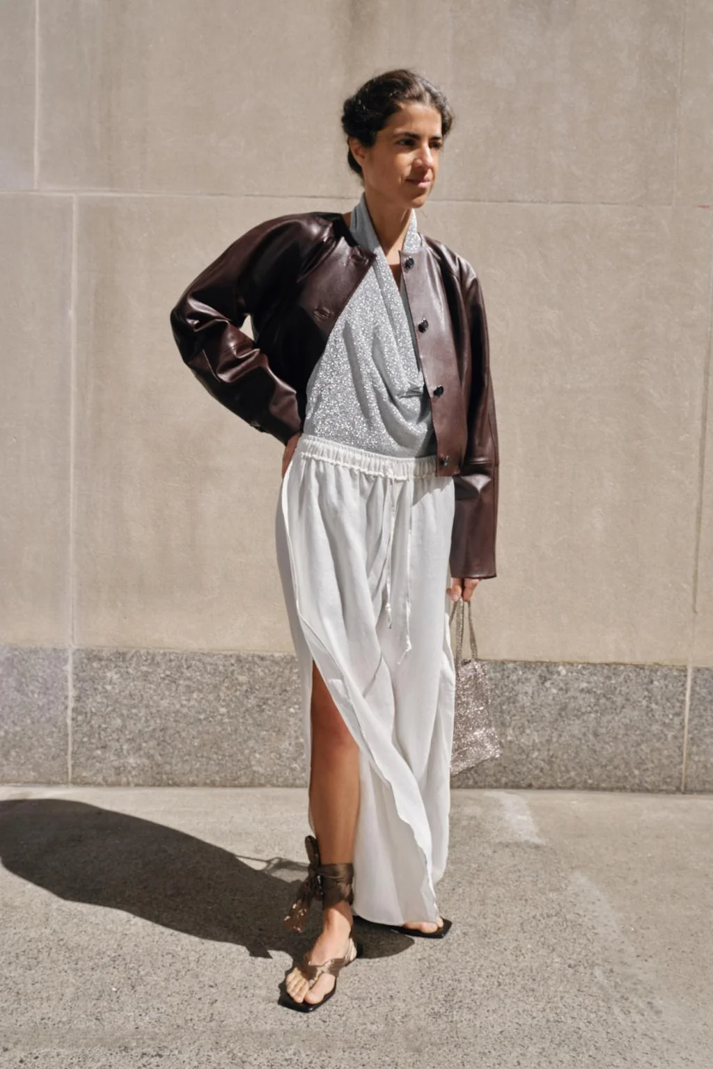 Куртка из кожи из коллекции ZW Limited Edition — ТРЕНЧИ | КУРТКИ