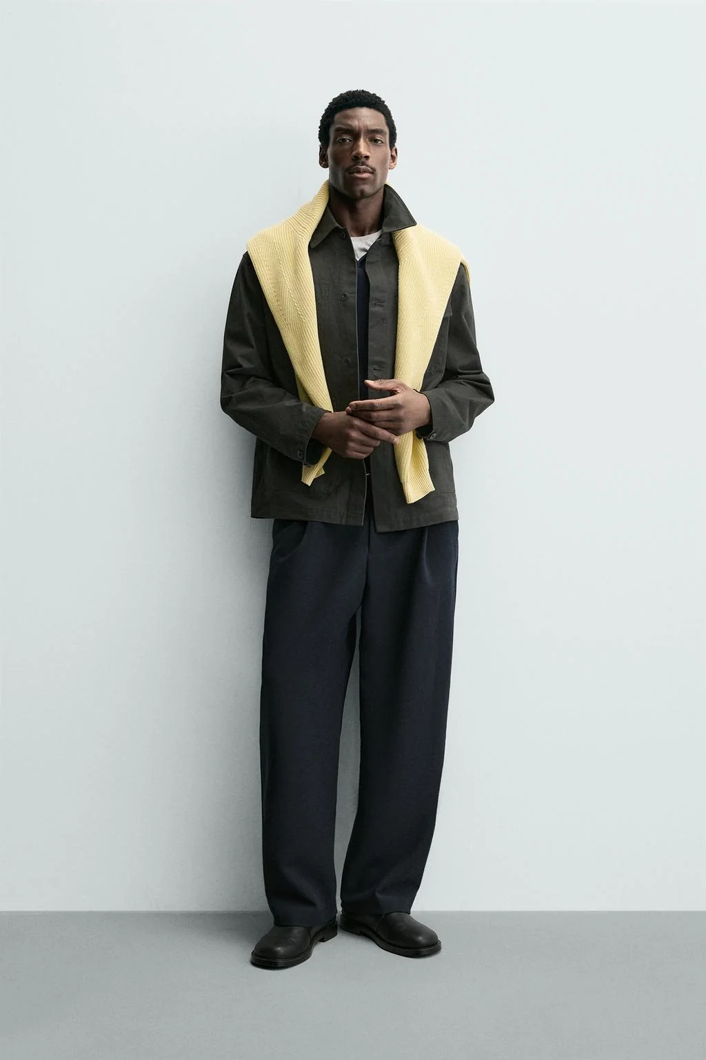 Верхняя рубашка с карманами regular fit