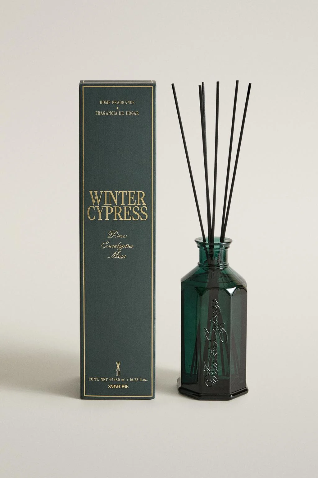 (480 ML) Диффузор с палочками WINTER CYPRESS