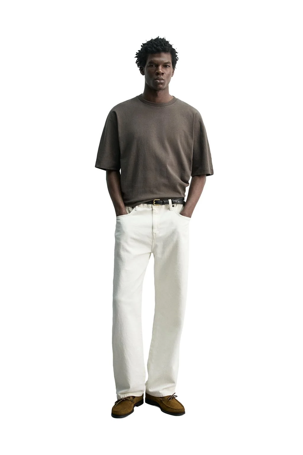 Футболка обычного кроя с эффектом потёртости — Футболки | Поло