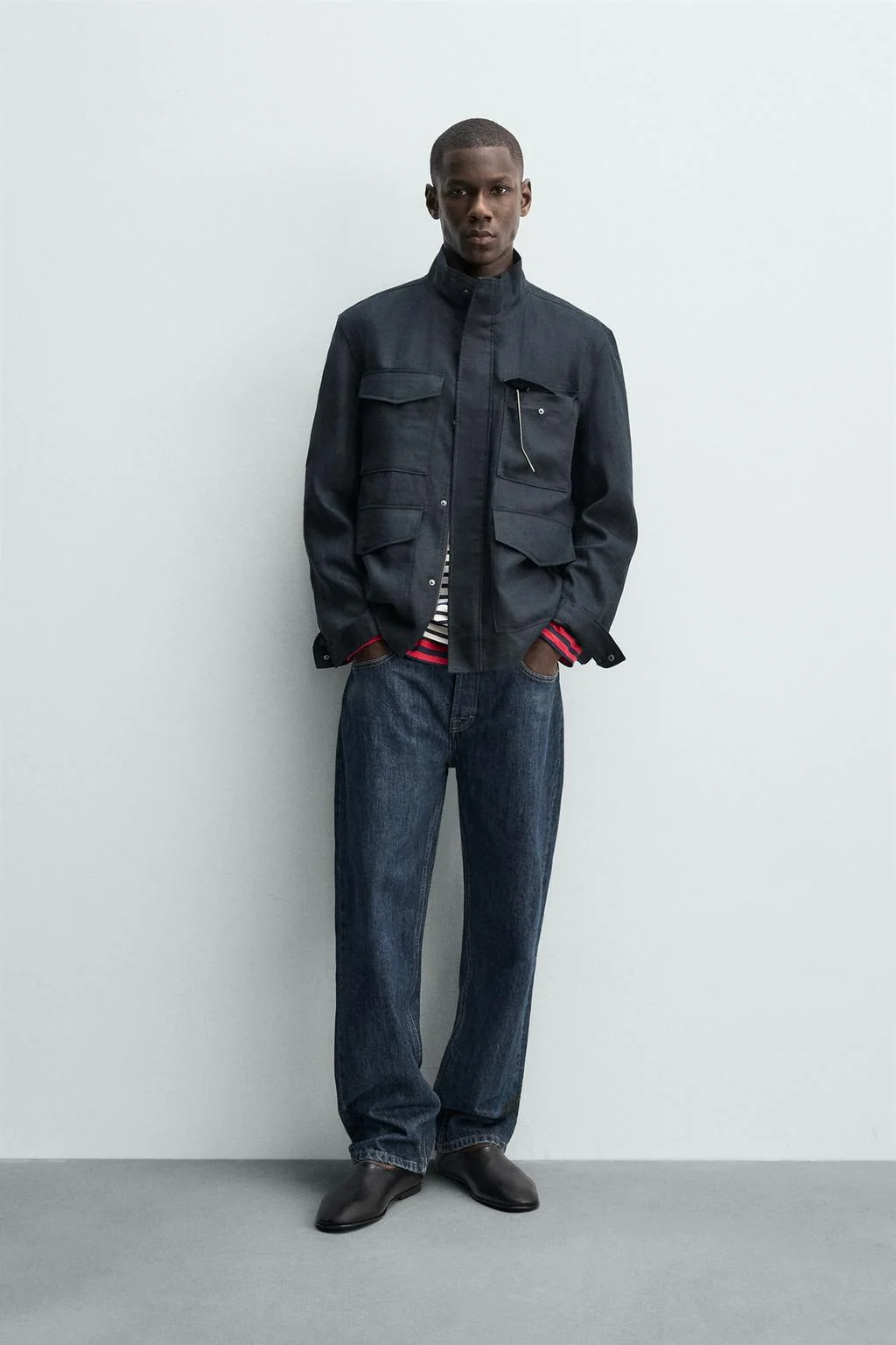 Льняная куртка с карманами — Мероприятия