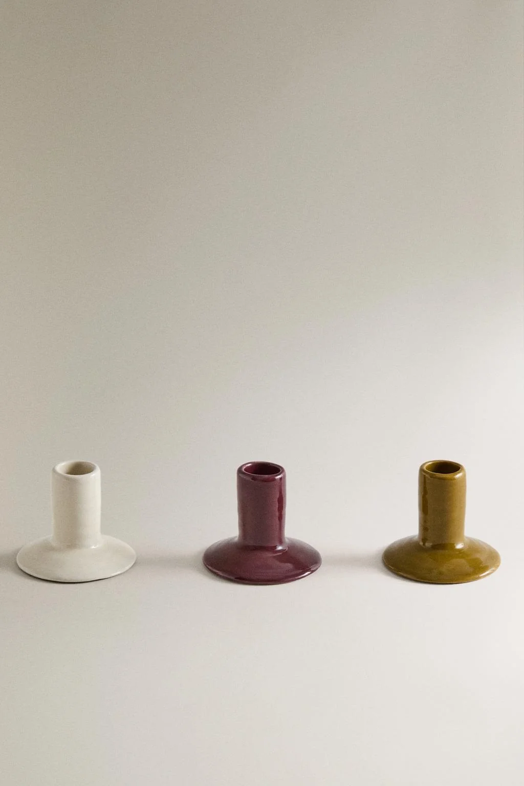 НАБОР СВЕТОЧНИКОВ ИЗ КЕРАМИКИ (НАБОР ИЗ 3 ШТ.) — Декоративные аксессуары