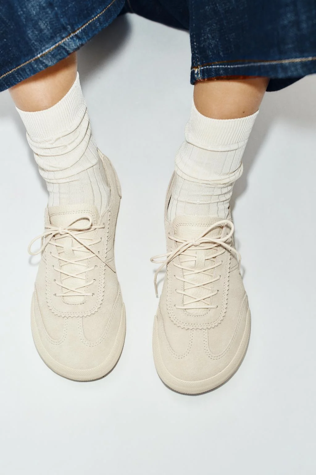 Кроссовки Barefoot Split Suede