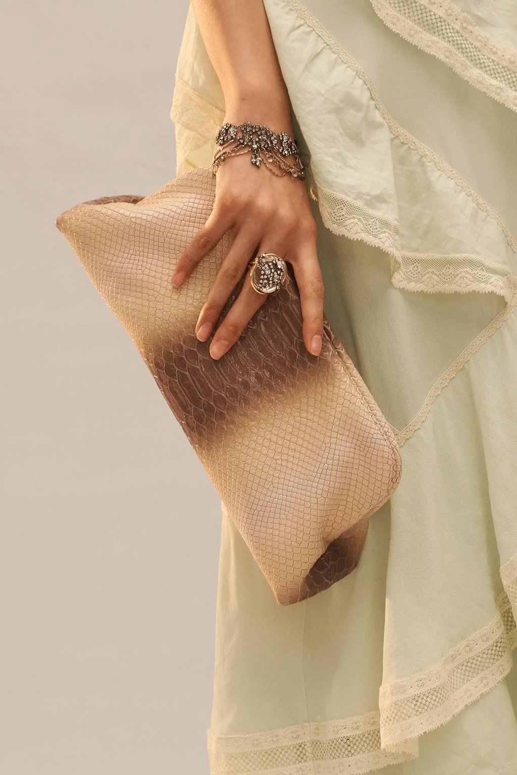 Ограниченная серия кожаная сумка с тиснением — КОЛЛЕКЦИЯ ZARA STUDIO