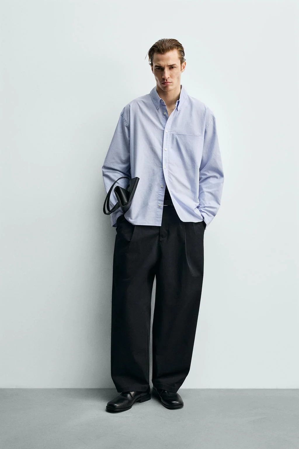 Рубашка оксфорд свободного кроя