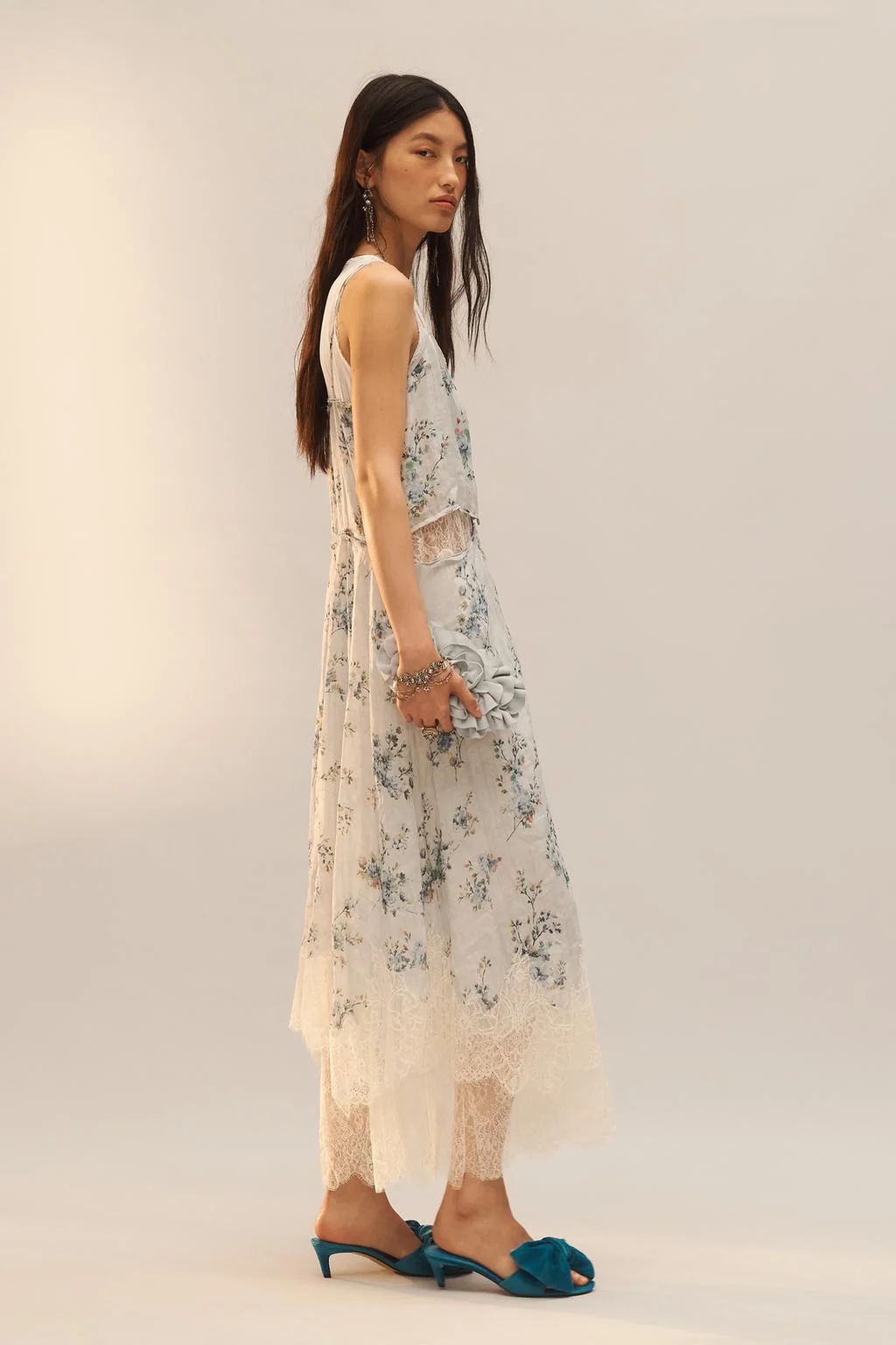 Ограниченная серия кожаный клатч с цветочным принтом — КОЛЛЕКЦИЯ ZARA STUDIO