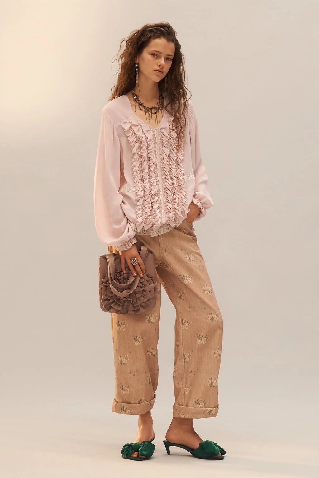 Лимитированная серия Сандалии на шпильке с крупным бантом — КОЛЛЕКЦИЯ ZARA STUDIO