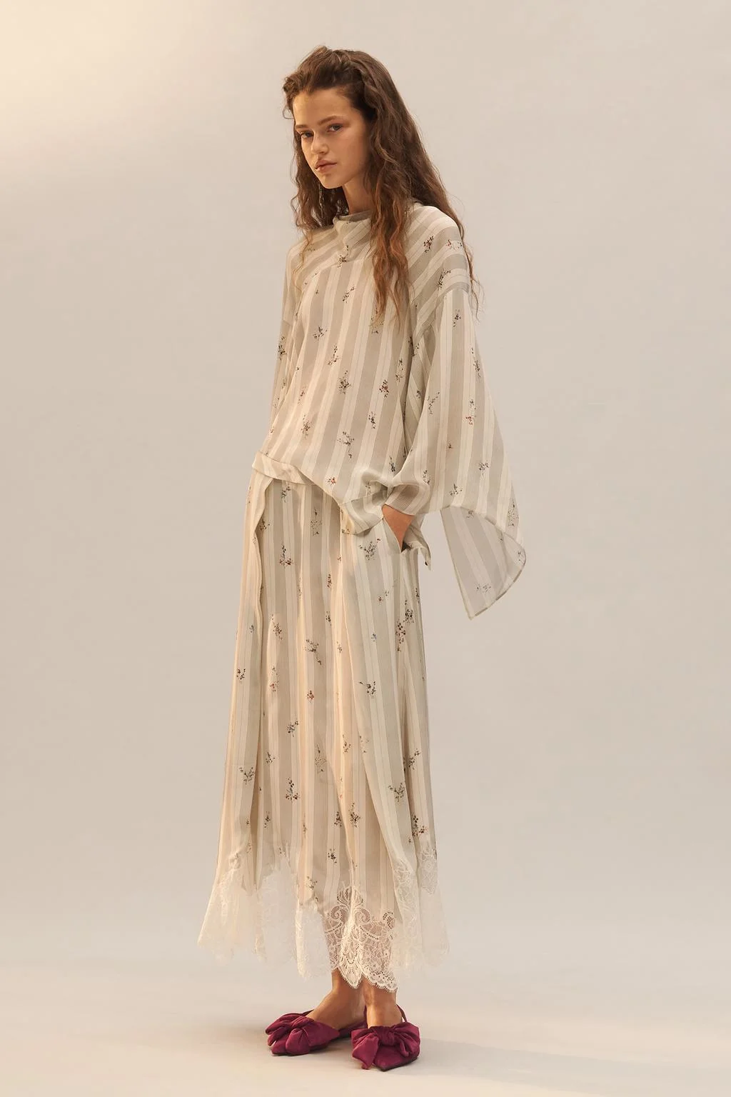 Босоножки с макиси бантом — ограниченная серия — КОЛЛЕКЦИЯ ZARA STUDIO