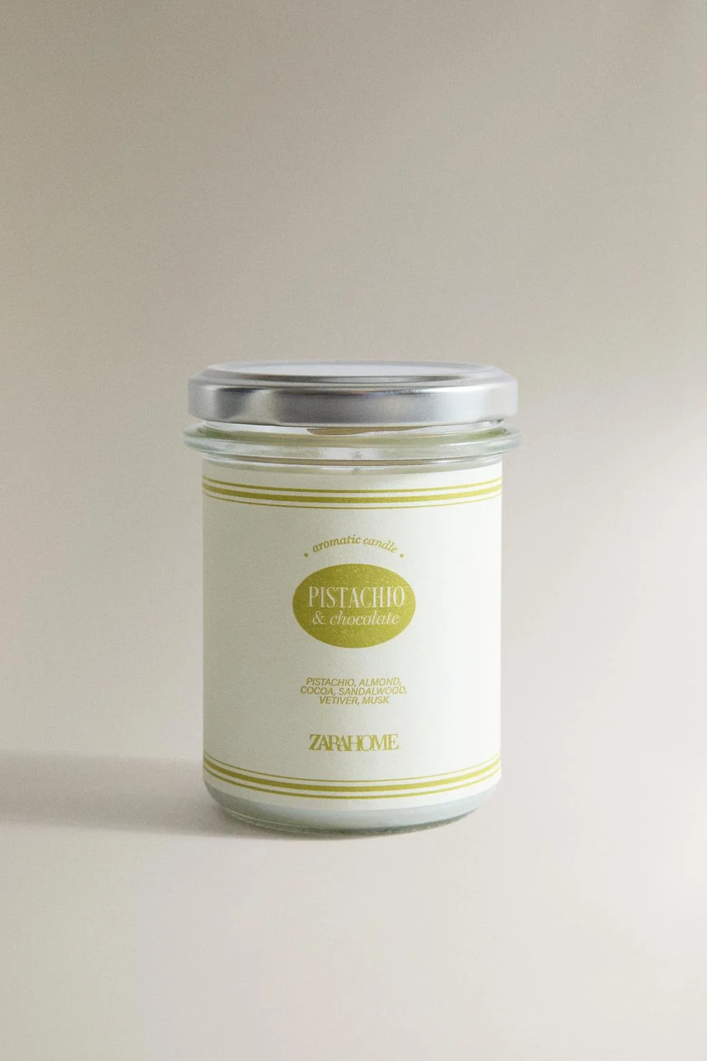 (130 Г) АРОМАСВЕЧА ФИСТАШКА И ШОКОЛАД