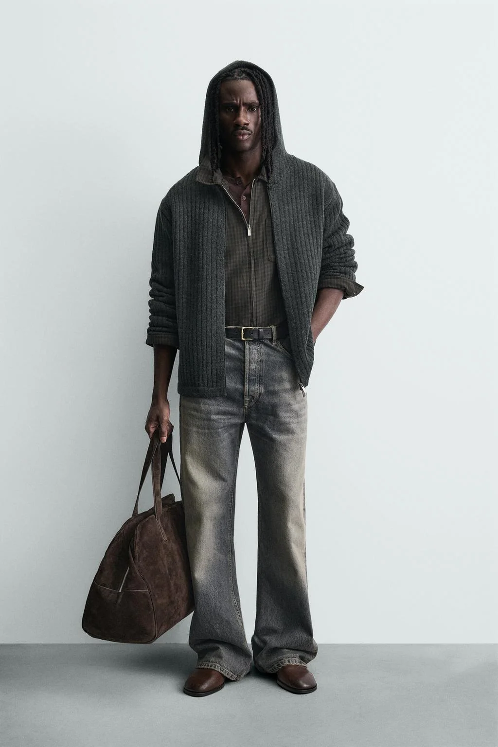 Фактурный рубчатый пиджак — Кардиганы