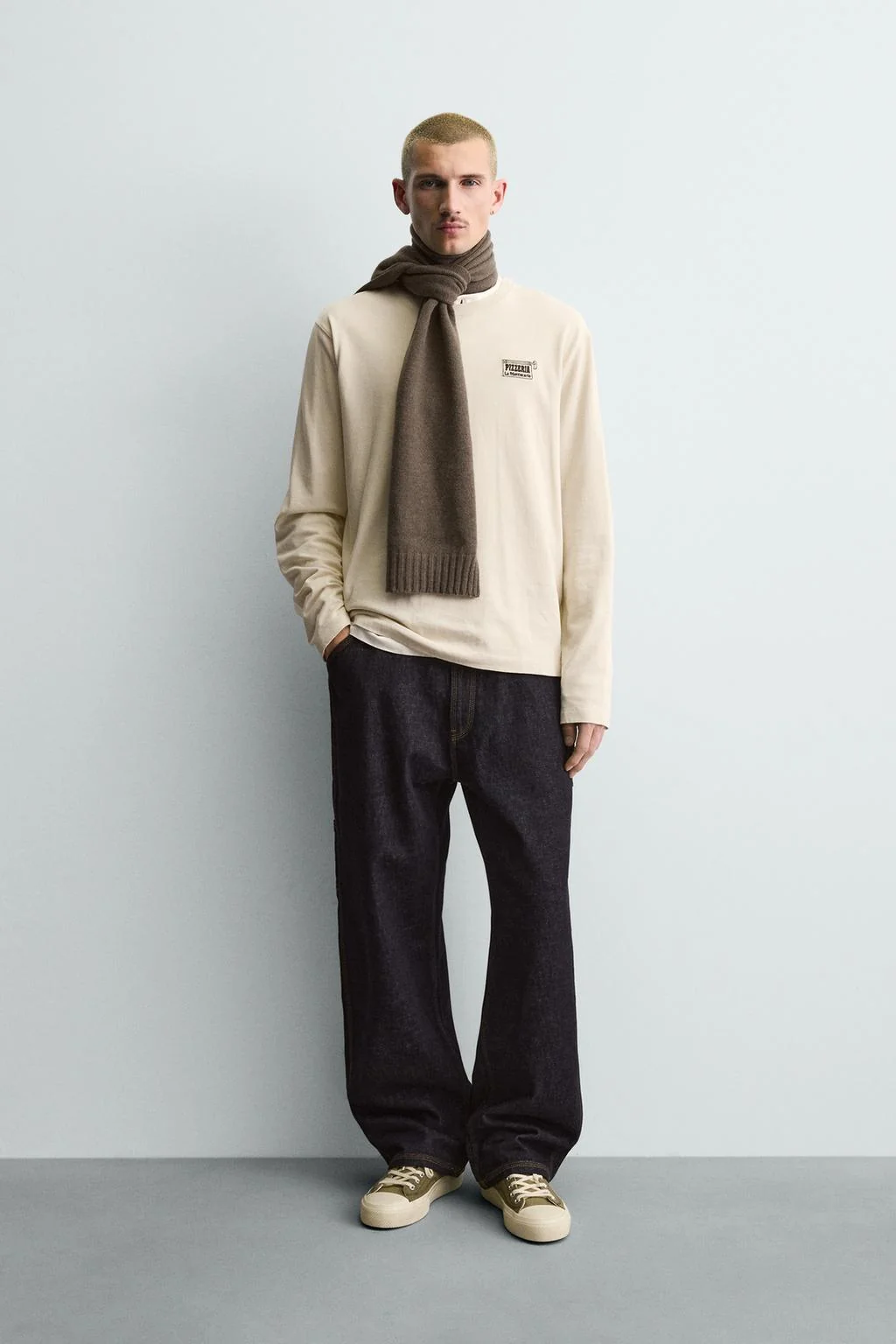 Футболка с принтом Pizzeria La Montecarlo