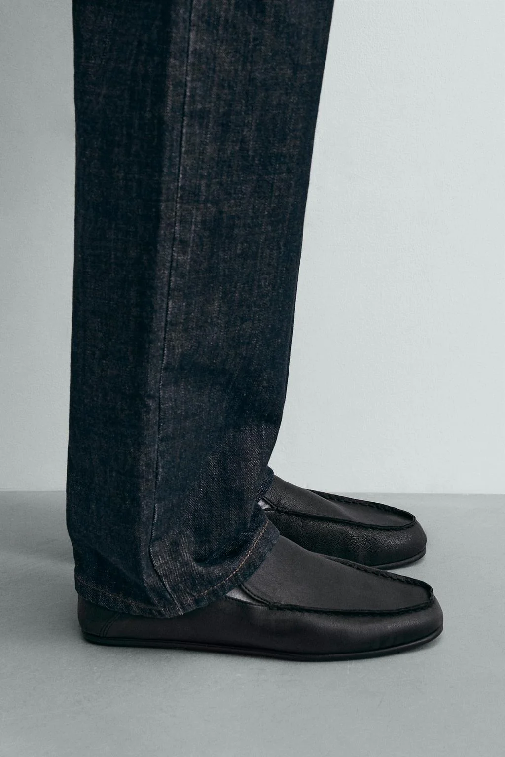 Кожаные лоферы — Костюмы