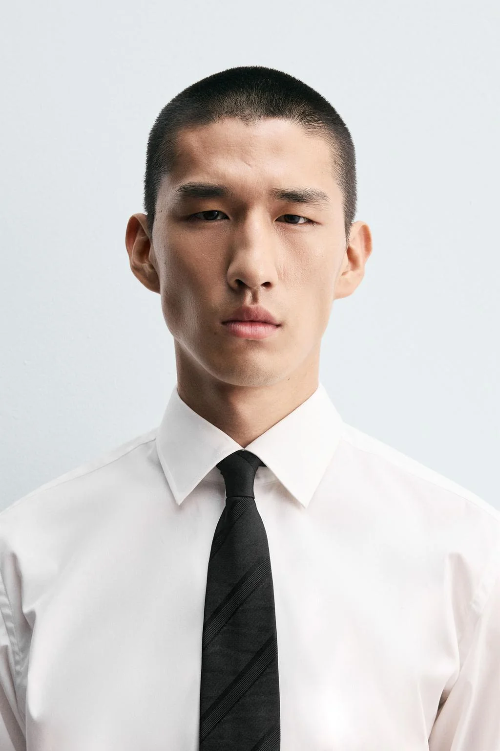 100% шёлковый галстук в полоску — Красные галстуки