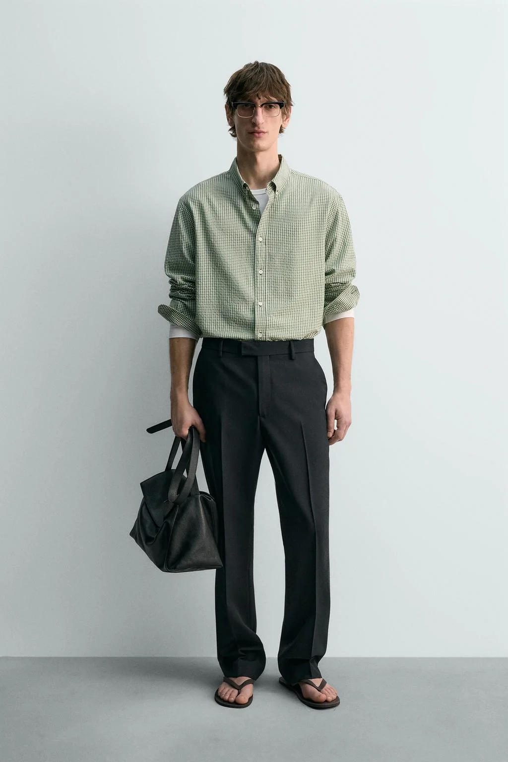 Рубашка с текстурированной клеткой — Теория цветов