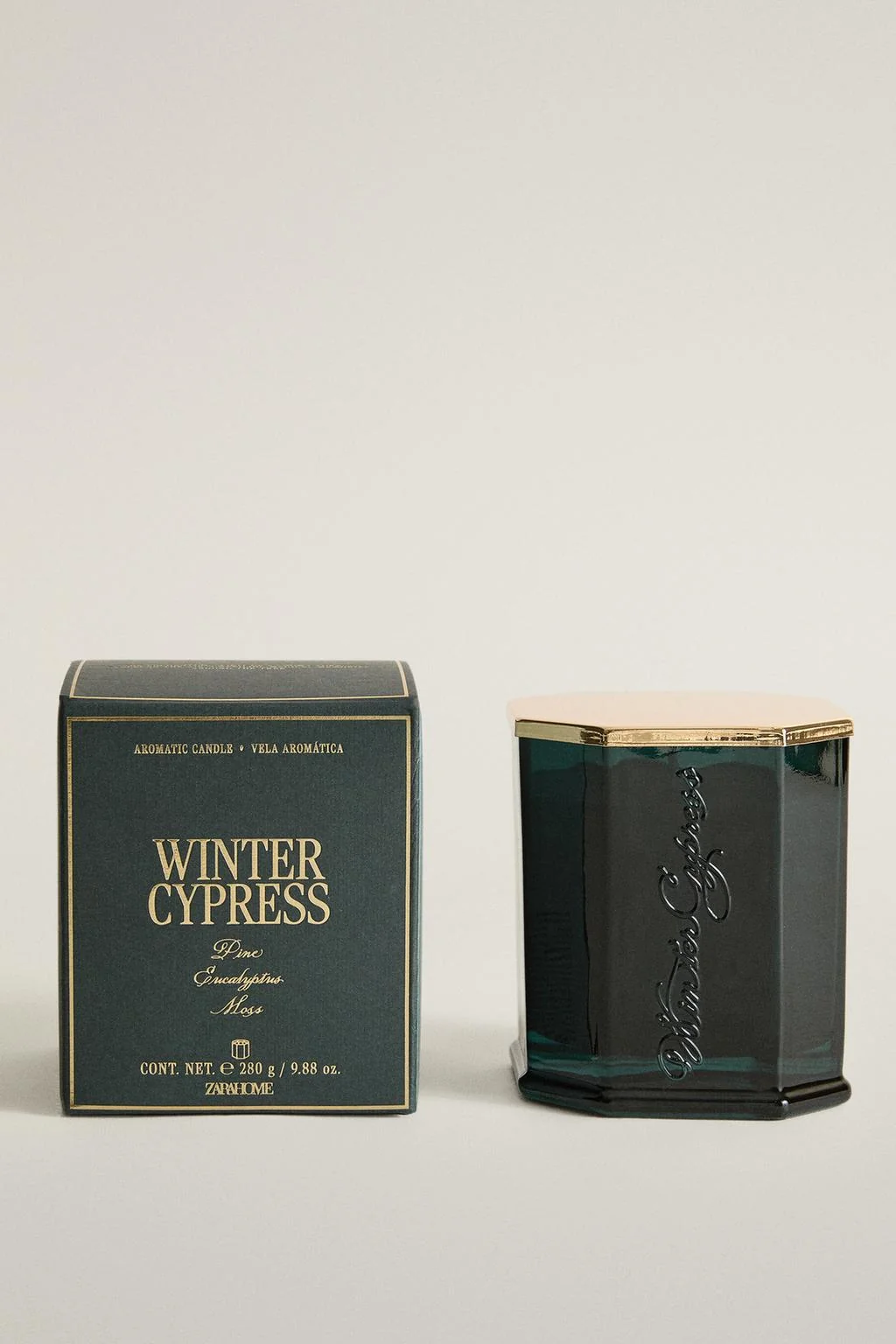 (280 г) Ароматическая свеча winter cypress