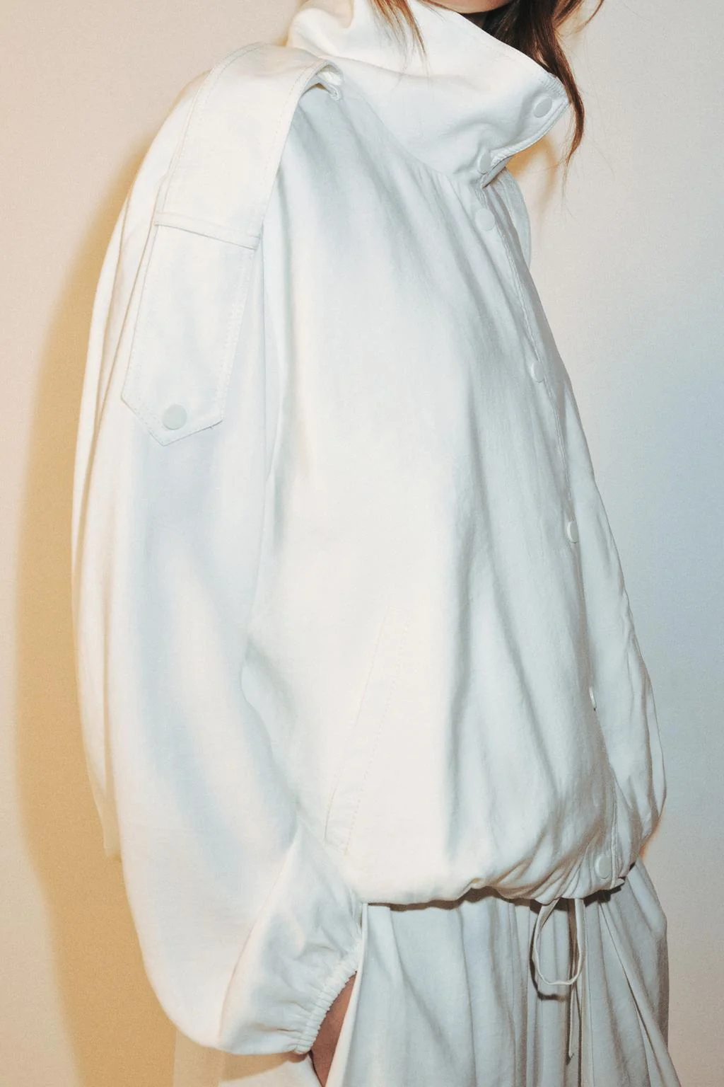 Комплект куртки с высоким воротом