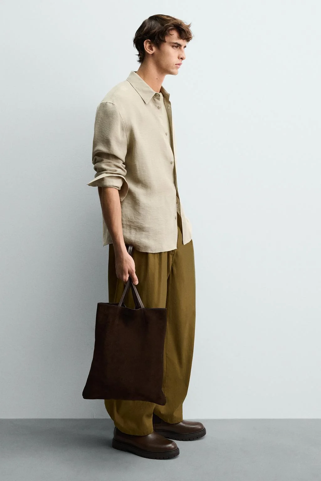 Тотэ-баг из кожи