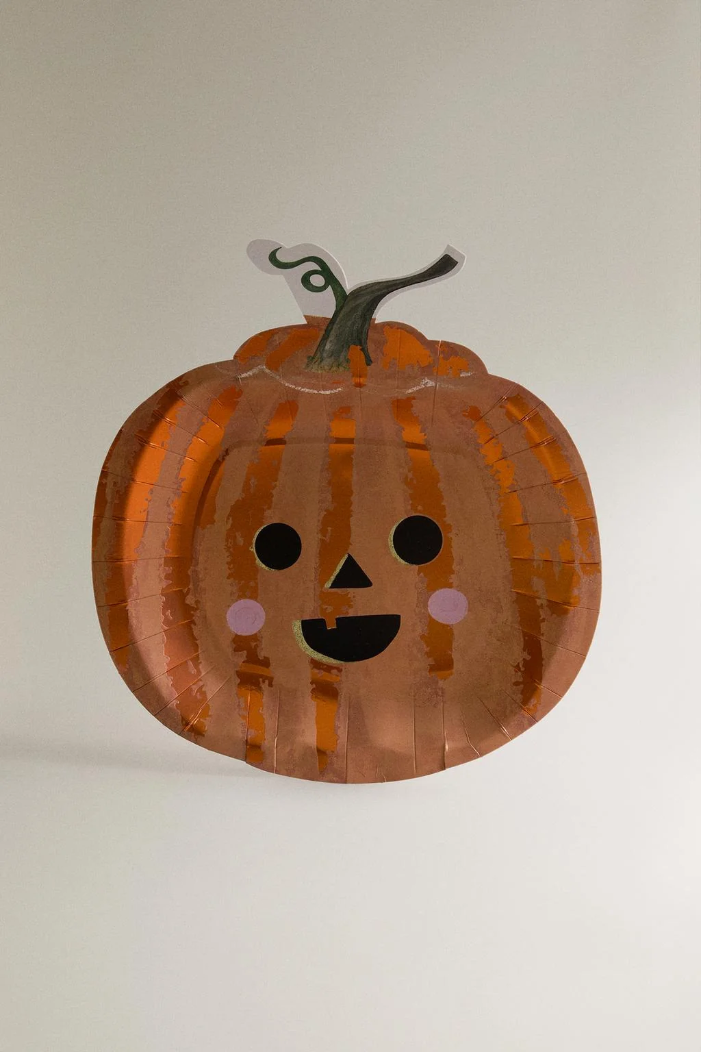 Тарелки бумажные Halloween Pumpkin, набор 12 шт