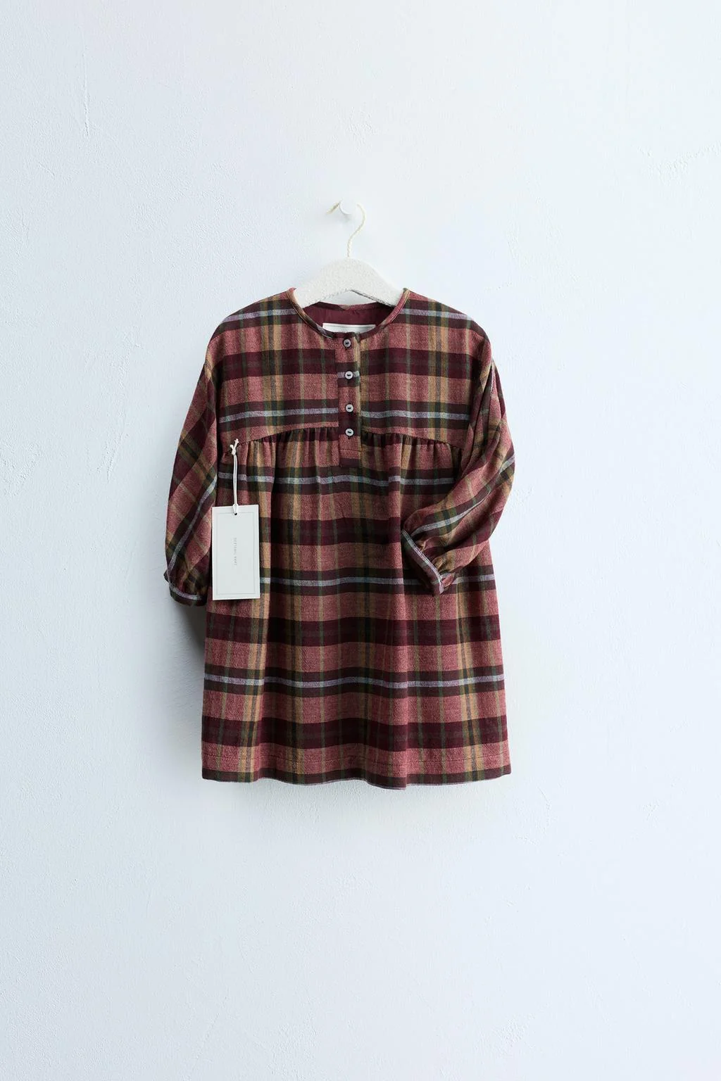 ZARA TIMELESS - Платье хенли из шерстяной смеси в клетку