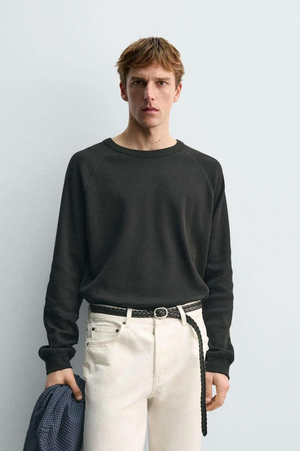 Футболка AARON LEVINE X ZARA вафельный трикотаж