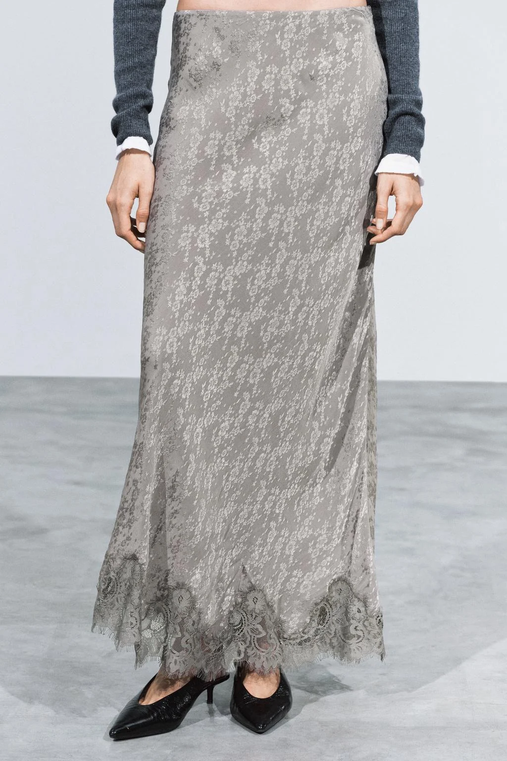 ZW COLLECTION кружевная жаккардовая юбка