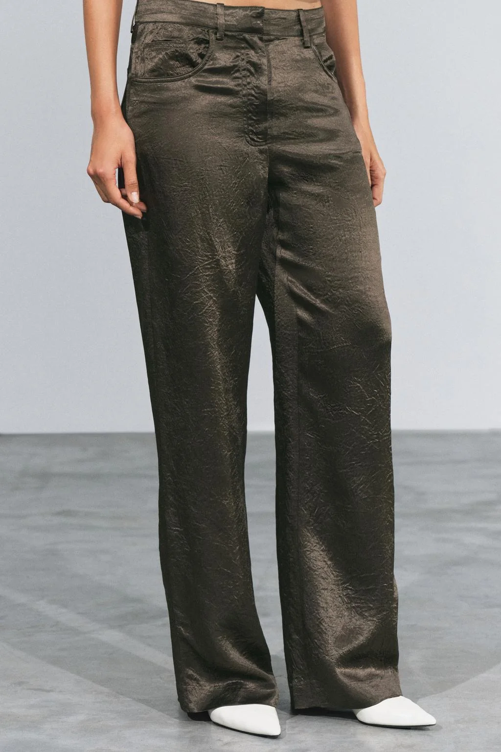 ZW COLLECTION атласные брюки