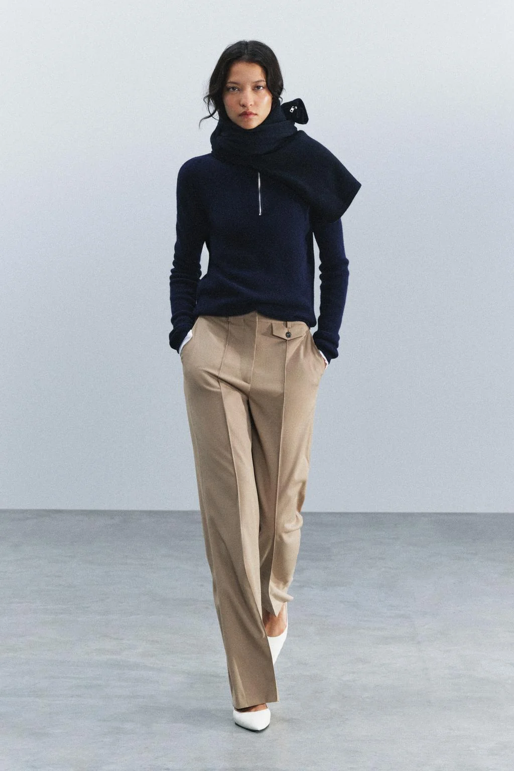 ZW COLLECTION плиссированные брюки