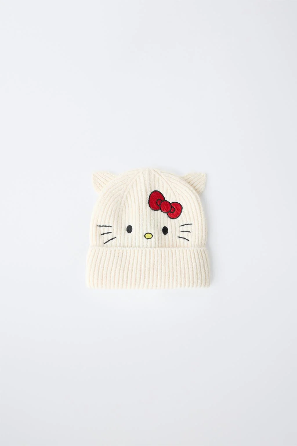 Вышитая вязаная шапка-бини HELLO KITTY © SANRIO
