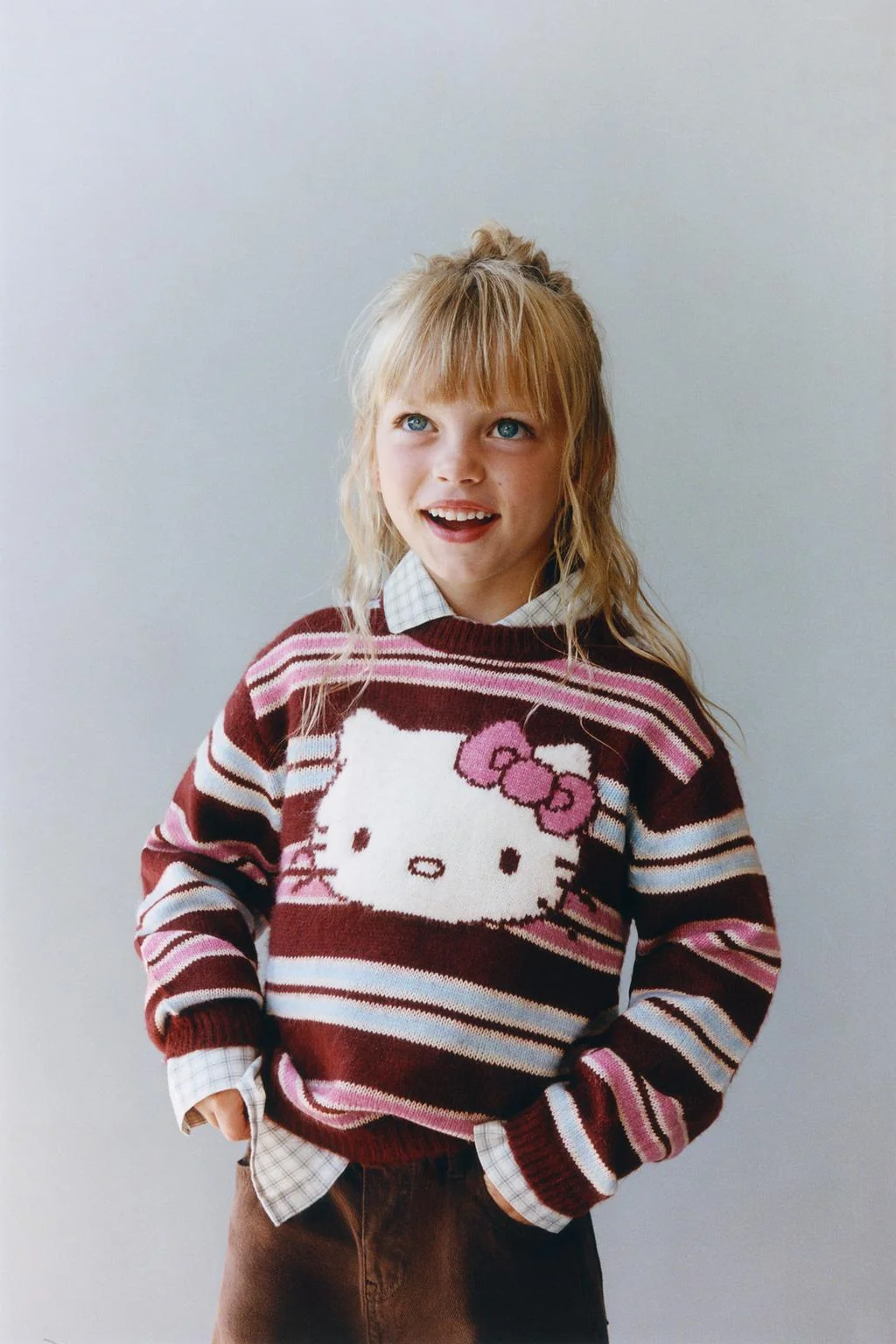 Джемпер Hello Kitty © Sanrio в полоску