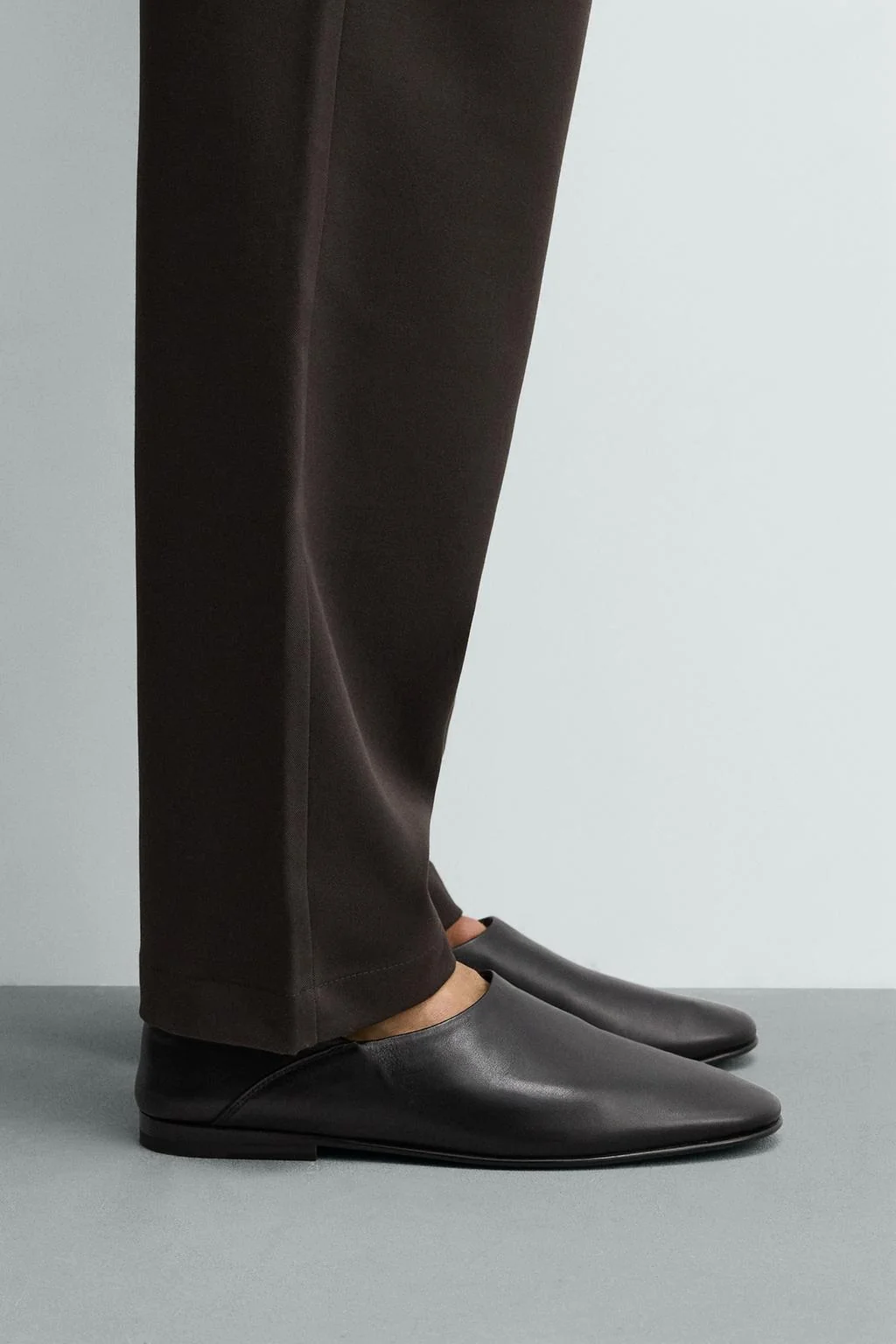 Кожаные лоферы