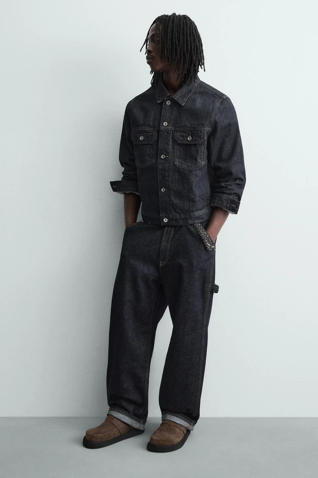 Кожаные сабо — Обувь