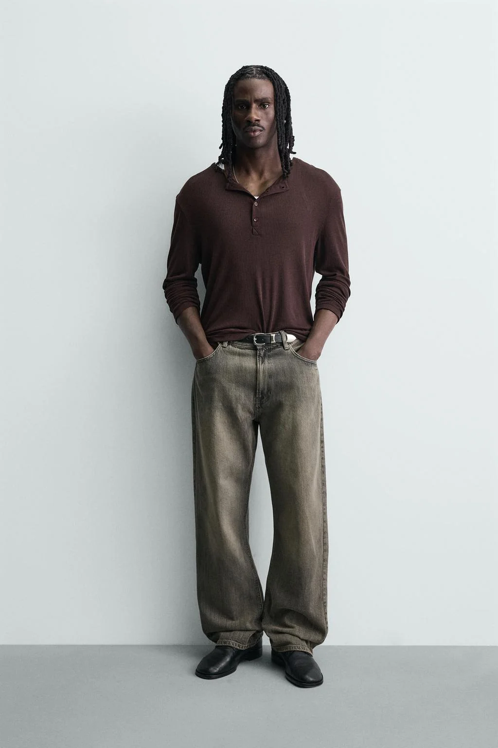 Джинсы свободного кроя — Свободные