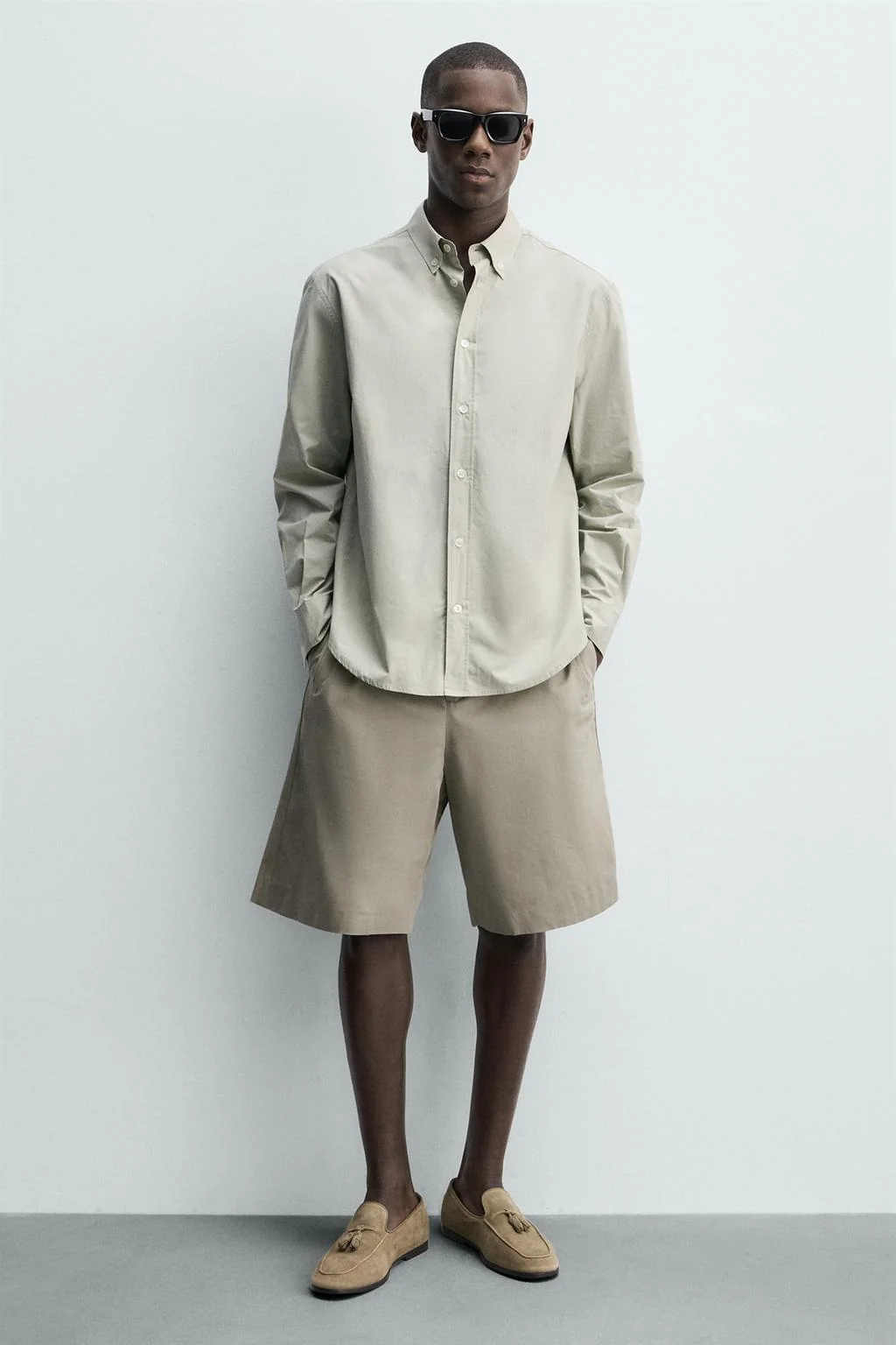 Кожаные лоферы с кисточками — Лоферы