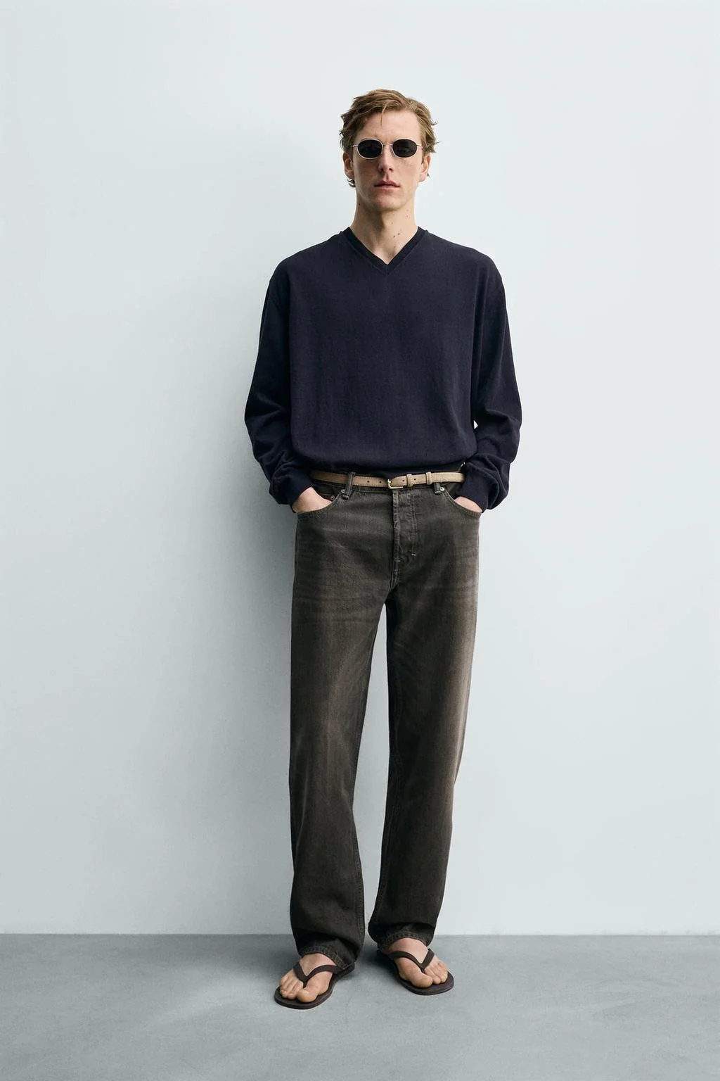 Джинсы прямого кроя